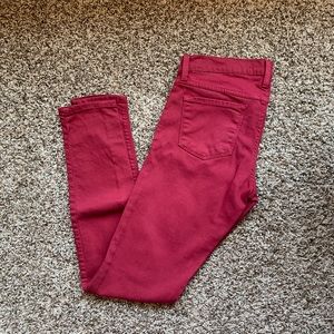 Red Flying Monkey Pants Size 28 perfect condition